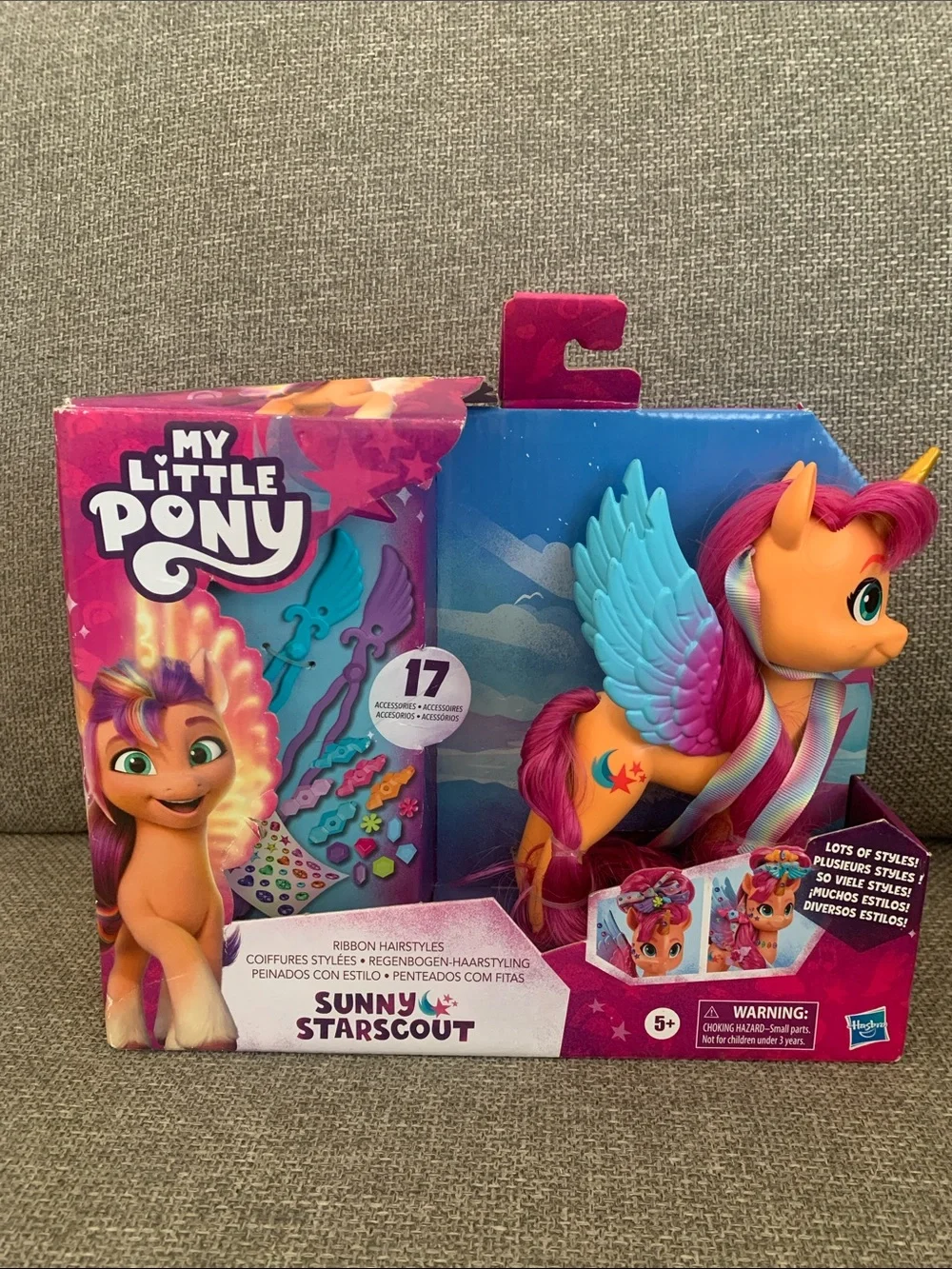 My Little Pony Sunny Starscout Ribbon Hairstyles New
